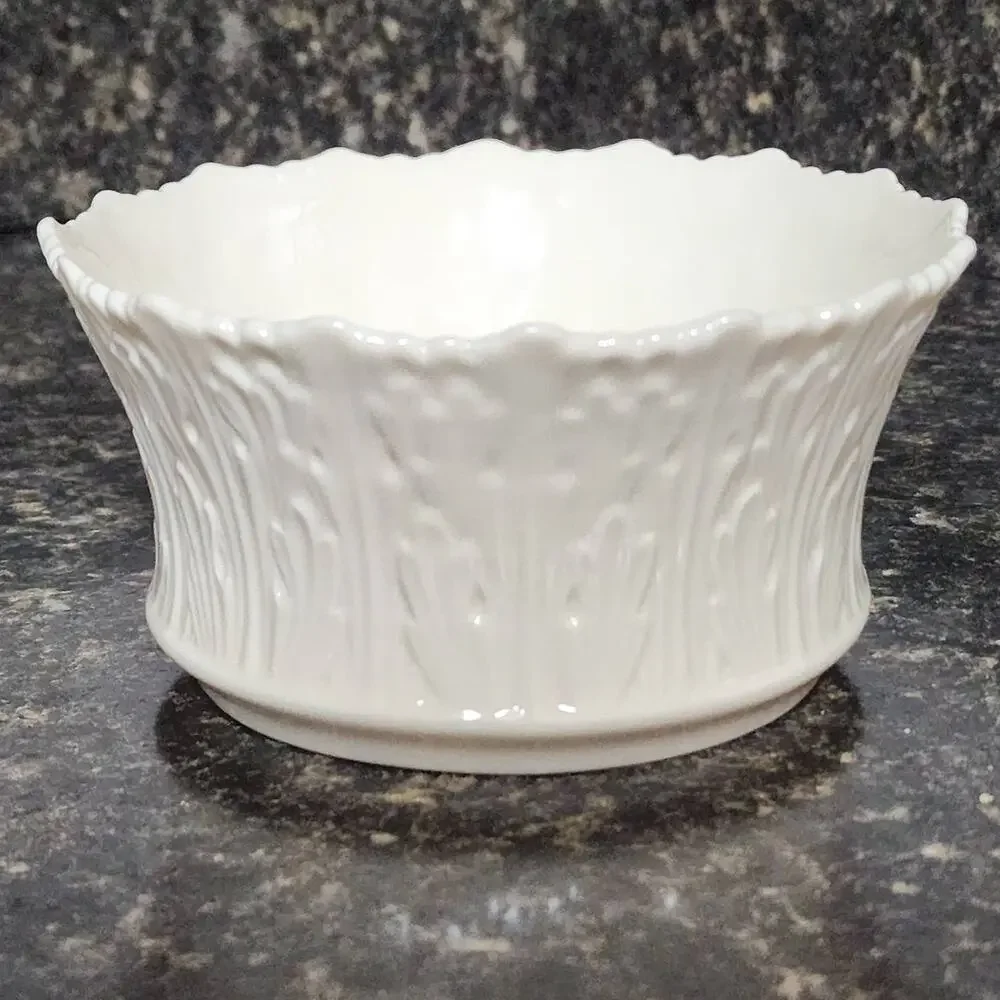 Vintage Lenox Ivory Woodland Collection Small Bowl